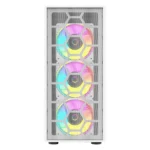 Gabinete Gamer BALAM RUSH Dragonfly II MESH GM740 / Media Torre / ATX / Panel De Cristal Templado / 4 Ventiladores RGB Incluidos / USB 3.0, USB 2.0, 3.5Mm / Blanco - Image 2