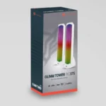 Bocinas Gamer BALAM RUSH GLIMM TOWER BG575 / Inalámbrico / Bluetooth / 10W + 2.0 CH / Iluminación RGB + 2.0 Canales / Color Blanco - Image 4
