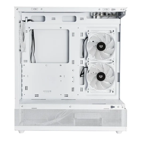 Gabinete Gamer BALAM RUSH Tank Super 9200TB / ATX / Cristal Templado / 3 Ventiladores ARGB Incluidos / USB-C, USB 2.0, 3.0 / Blanco - Image 6