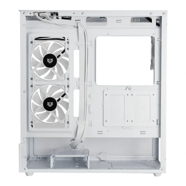 Gabinete Gamer BALAM RUSH Tank Super 9200TB / ATX / Cristal Templado / 3 Ventiladores ARGB Incluidos / USB-C, USB 2.0, 3.0 / Blanco - Image 7