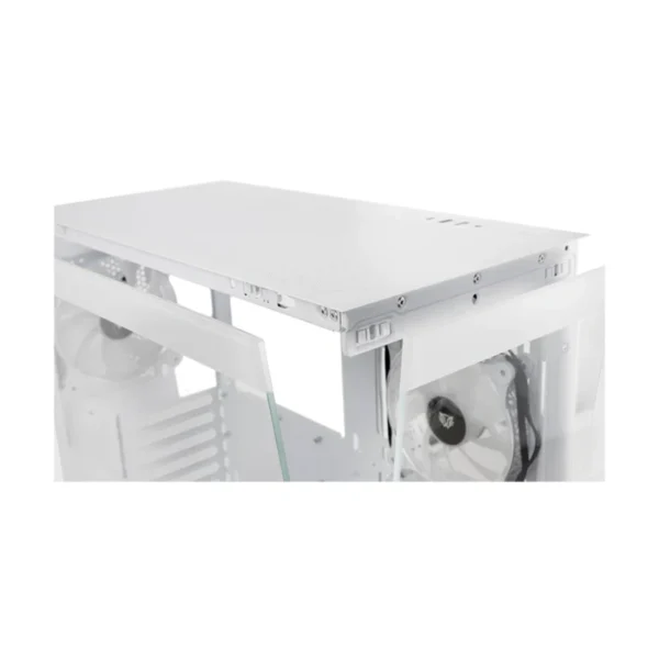 Gabinete Gamer BALAM RUSH Tank Super 9200TB / ATX / Cristal Templado / 3 Ventiladores ARGB Incluidos / USB-C, USB 2.0, 3.0 / Blanco - Image 8
