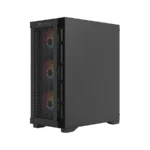Gabinete Gamer BALAM RUSH Carbono Twin Mate 5000 / ATX / Cristal Templado / 4 Ventiladores ARGB Incluidos / USB-C, USB 2.0, 3.0 / Negro - Image 5