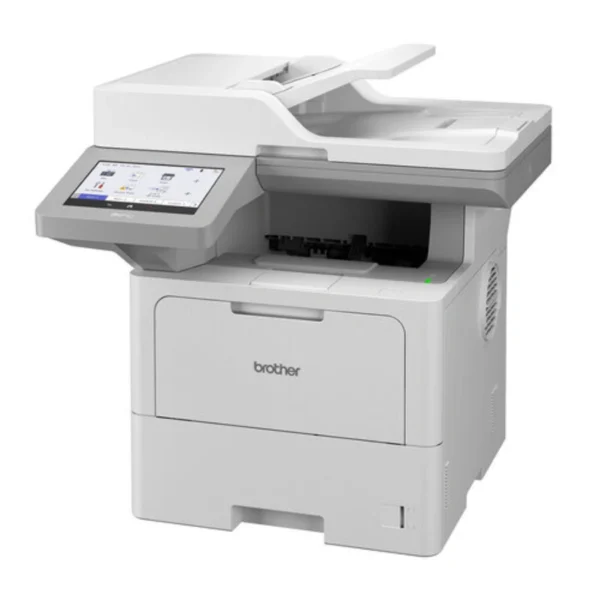 Impresora Multifuncional Empresarial BROTHER MFCL6915DW / Láser / Blanco Y Negro / Inalámbrica / Wi-Fi, USB, Ethernet / 52ppm / Copia, Imprime, Escanea / Blanco - Image 3