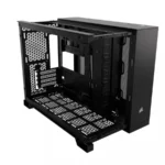 Gabinete Gamer CORSAIR 2500D AIRFLOW / Micro-ATX / Cristal Templado / No Incluye Ventiladores / USB 3.2, USB-C / Negro - Image 3