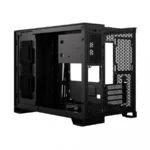 Gabinete Gamer CORSAIR 2500D AIRFLOW / Micro-ATX / Cristal Templado / No Incluye Ventiladores / USB 3.2, USB-C / Negro - Image 4