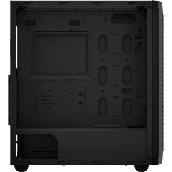 Gabinete CORSAIR 480T AIRFLOW / Media Torre / ATX / Panel Lateral De Cristal Templado / No Incluye Ventiladores / USB 3.2, 3.5MM / Negro - Image 5