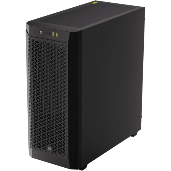 Gabinete CORSAIR 480T AIRFLOW / Media Torre / ATX / Panel Lateral De Cristal Templado / No Incluye Ventiladores / USB 3.2, 3.5MM / Negro - Image 2