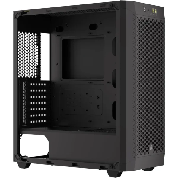 Gabinete CORSAIR 480T AIRFLOW / Media Torre / ATX / Panel Lateral De Cristal Templado / No Incluye Ventiladores / USB 3.2, 3.5MM / Negro - Image 4