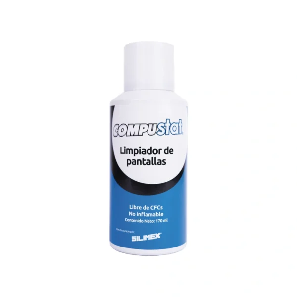 SILIMEX COMPUSTAT / Limpiador En Aerosol / Para Todo Tipo De Pantallas / 170Ml / Antiestático - Image 1