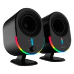 Bocinas ACTECK DYNAMIC EXACT BS630 / Inalámbricas, Alámbricas / Bluetooth, 3.5 MM, USB / Sonido Estéreo / 20W / Iluminación LED / Color Negro - Image 2