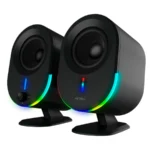 Bocinas ACTECK DYNAMIC EXACT BS630 / Inalámbricas, Alámbricas / Bluetooth, 3.5 MM, USB / Sonido Estéreo / 20W / Iluminación LED / Color Negro