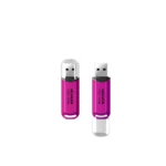 MEMORIA USB ADATA C906 / 64GB / USB 2.0 / CON TAPA / Rosa - Image 2