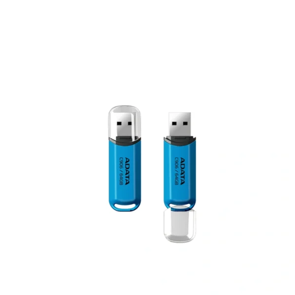 Memoria USB ADATA C906 / 64gb / USB 2.0 / Con Tapa / Azul - Image 2