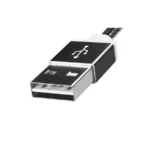Cable Micro USB ADATA / USB a Micro-USB / 1 m / Trenzado Metálico / Color Negro - Image 2