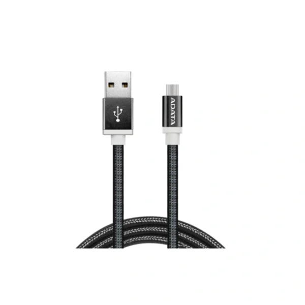 Cable Micro USB ADATA / USB a Micro-USB / 1 m / Trenzado Metálico / Color Negro - Image 5