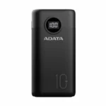 Power Bank ADATA P10000QCD / Con Pantalla Digital / Capacidad 10000mAh / Carga Rápida / 3 Puertos (2 USB, 1 Tipo-C) / Negro