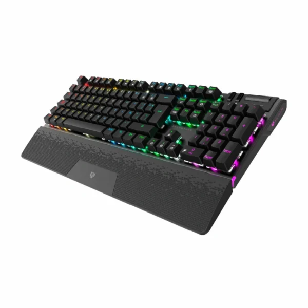 Teclado Gamer BALAM RUSH DOMINATE EXPERT GK979 RGB / Mecánico / Alámbrico / USB 3.0 - Tipo C / Cable 1.8 M Trenzado / Anti-Ghosting / Switch Rojo Outemu / Español / Negro - Image 2