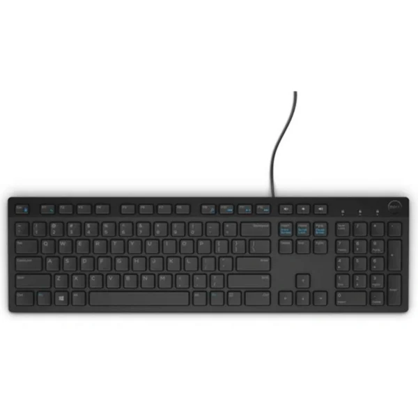 Teclado DELL KB216 / Alámbrico / USB / PC/server / Teclas Estilo Chiclet / Multimedia / Inglés / Color Negro - Image 1