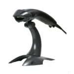 Lector De Código De Barras HONEYWELL VOYAGER 1200g / Alámbrico / Láser / 1D / USB, RS232, RS485, KBW / Protección IP42 / Base Incluida / Negro