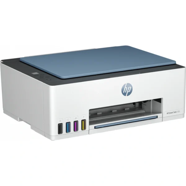Impresora Multifuncional HP SMART TANK 525 1F3W3A / Inyección Térmica De Tinta / Alámbrica / USB / 1200 X 1200ppp / 12ppm / Copia, Imprime, Escanea / Blanco-Azul - Image 3
