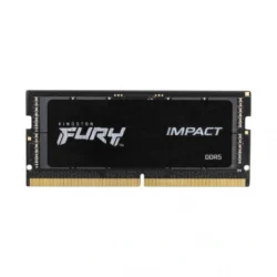 Memoria RAM SODIMM KINGSTON Fury Impact KF548S38IB-32 / 32GB / DDR5 4800MHz / CL38 / 1.1V / XMP / Para Laptop / Negro
