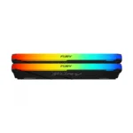 Kit De Memoria RAM KINGSTON FURY BEAST RGB / 16GB (2x8GB) / DDR4 3200MHz / CL16 / 1.35V / XMP / Negro - Image 2