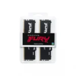 Kit De Memoria RAM KINGSTON FURY BEAST KF556C40BBAK2-32 RGB / 32GB (2x16GB) / DDR5 5600MHz / CL40 / 1.25V / XMP / Negro - Image 2