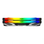 Kit De Memoria RAM KINGSTON FURY RENEGADE KF580C38RSAK2-32 RGB / 32GB (2x16GB) / DDR5 8000MHz / CL38 / 1.45V / XMP / Plata-Negro - Image 3