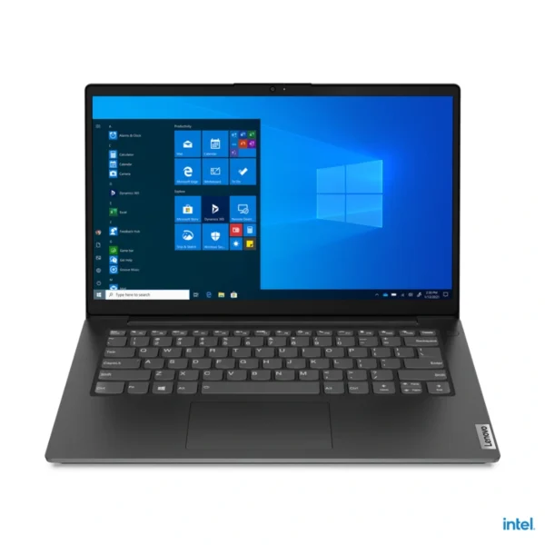Laptop LENOVO V14 G2 IJL / 14" / Intel Celeron-N4500 / Memoria RAM 4GB / Almacenamiento 128GB SSD / Windows 11 Home / Negro - Image 1