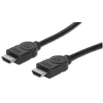 Cable HDMI MANHATTAN 306126 / Alta Velocidad 4K a 30Hz / Macho A Macho / Blindado / 3 metros / Negro - Image 3