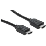 Cable HDMI MANHATTAN 306126 / Alta Velocidad 4K a 30Hz / Macho A Macho / Blindado / 3 metros / Negro - Image 2