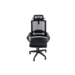 Silla Ejecutiva MODAMOB IRIS / Respaldo Y Cabecera De Malla / Pistón De Altura / Reposabrazos / Soporte Espalda / Negro