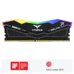 Memoria RAM TEAMGROUP T-FORCE DELTA FF3D532G6000HC38A01 RGB / 32GB / DDR5 6000MHz / CL38 / 1.35V / Intel XMP, AMD EXPO / Negro