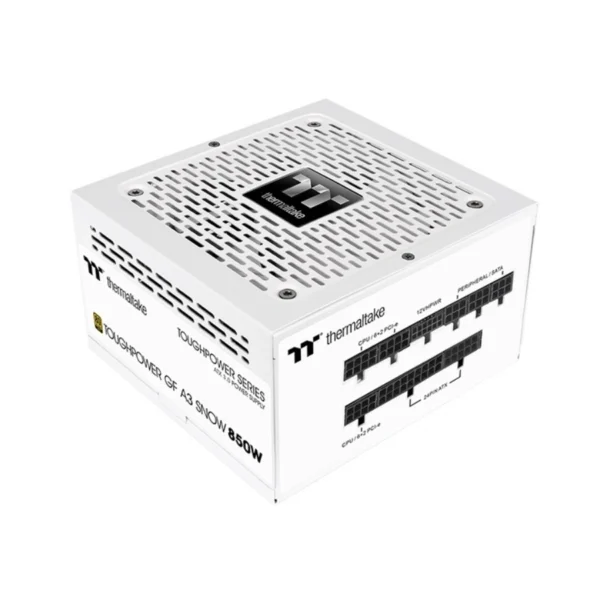 Fuente De Poder THERMALTAKE TOUGHPOWER GF SNOW TT PREMIUM EDITION / 850w / 80 Plus Gold / Modular / 24-Pin Atx / CPU 4 +4 Pines / Pci-E 6+2 / Sata / Molex / Blanco - Image 1