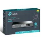 Switch TP-Link TL-SG1016D / 16 Puertos Gigabit RJ45 10/100/1000Mbps / No Administrable / Para Escritorio O Rack / Metálico / Negro - Image 4