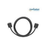 Cable Para Monitor MANHATTAN 371315 / VGA / Macho A Macho / HD / 1.8m / Blindado / Negro - Image 4
