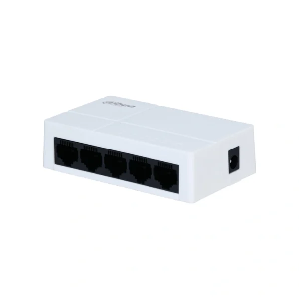 Switch DAHUA DH-PFS3005-5GT-L / Para Escritorio / 5 Puertos 10/100/1000 Gigabit Ethernet / Switching 10 Gbps / Velocidad De Reenvió De Paquetes 7.44 Mbps / Color Blanco - Image 2