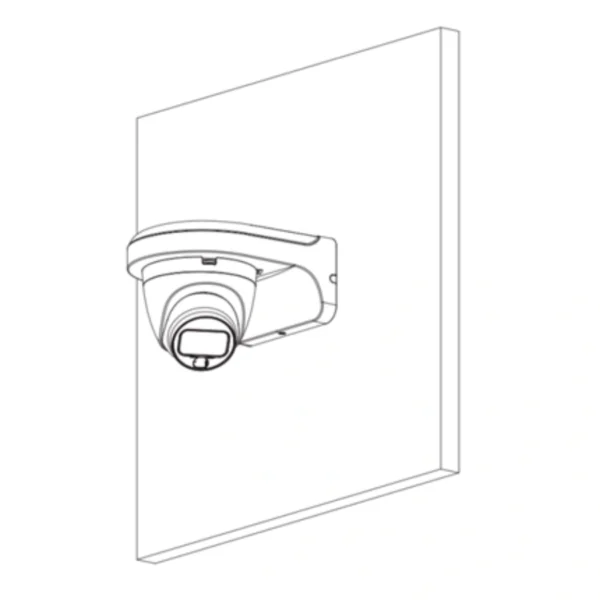 Cámara De Vigilancia DAHUA HAC-HDW1209TLQN-LED / Tipo Domo / Full Color De 2Mp / 1080P / Lente De 2.8mm / 106° De Apertura / 20Mts De Iluminación / Instalación Rápida / IP67 / DWDR / Starlight / Exterior / Blanco - Image 3
