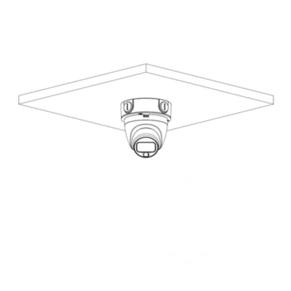 Cámara De Vigilancia DAHUA HAC-HDW1209TLQN-LED / Tipo Domo / Full Color De 2Mp / 1080P / Lente De 2.8mm / 106° De Apertura / 20Mts De Iluminación / Instalación Rápida / IP67 / DWDR / Starlight / Exterior / Blanco - Image 4