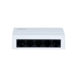 Switch DAHUA DH-PFS3005-5GT-L / Para Escritorio / 5 Puertos 10/100/1000 Gigabit Ethernet / Switching 10 Gbps / Velocidad De Reenvió De Paquetes 7.44 Mbps / Color Blanco