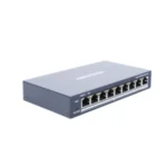 Switch HIKVISION DS3E1309PEI / 8 Puertos 10/100 MBPS PoE+ / 1 Puerto RJ45 de Red x Gigabit / Switching 5.6 Gbps / Tasa De Reenvió De Paquetes 4.17 Mbps / Color Gris - Image 3