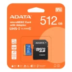 Memoria Micro SD ADATA / 512gb / Clase 10 / A1 / 100-25mbps / Negro - Image 2