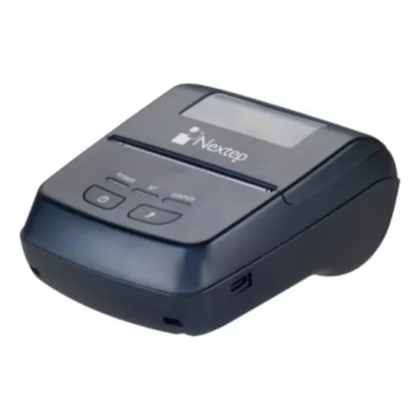 Mini Impresora Térmica Portátil NEXTEP NE-512B / Alámbrica, Inalámbrica / USB, Bluetooth / Ancho De Papel 80mm / Cortador Manual / Negro - Image 3