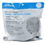 Cable De Video Y Energía DAHUA TECHNOLOGY DH-PFM942I-20-5 / BNC Y DC5.5 / SOPORTA AHD, CVI, TVI, CVBS / 20 Mts / Negro - Image 2