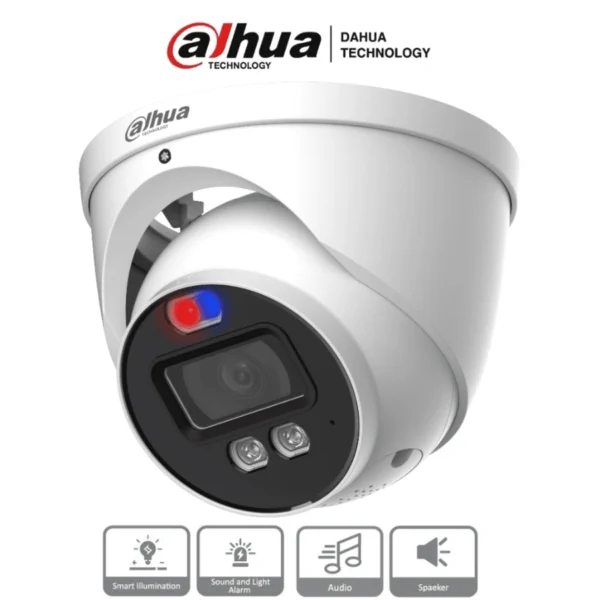 Cámara DAHUA HAC-ME1239HN-A-PV / Tipo Domo / 2 MP / 3.6 Mm / Uso Interior / Cvi-Cvbs-Ahd-Tvi / Visión Nocturna / Blanco - Image 3