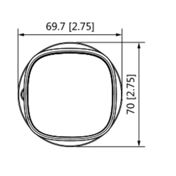Cámara De Vigilancia DAHUA BULLET HAC-HFW1200RN-Z-2712-S6 1080p / 2Mp / Lente Motorizado De 2.7mm A 12mm / Super Adapt / IR De 80Mts / Metálica / IP67 / BLC / HLC / DWDR / Exterior / Blanco - Image 4
