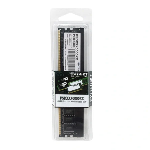 Memoria RAM PATRIOT SIGNATURE LINE / 16GB / DDR4 2400MHz / CL17 / 1.2V / Negro - Image 4