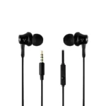 Audífonos VORAGO EP-104 / Con Micrófono / Alámbrico / 3.5mm / Manos Libres / Negro