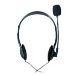 Diadema GHIA / Alámbrica / Con Micrófono / Control De Volumen Y Conector 3.5mm / Sonido Envolvente / Color Negro