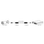 Par De Transceptores Pasivos HDCVI DAHUA / Cat 5e / Bnc-Utp / 1080 P A 250 Mts / 720p A 400 Mts / Soporta Ahd- Tvi- Cbvs / Negro - Image 3